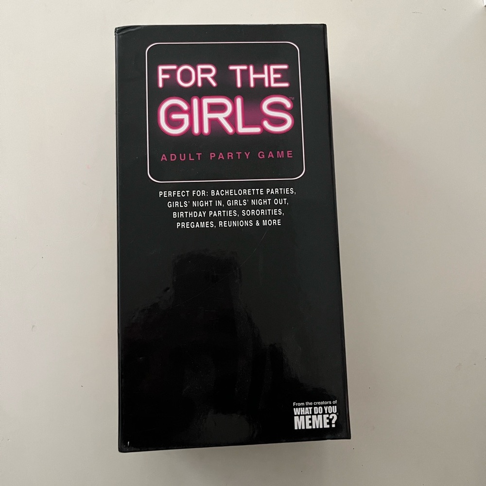 for the girls party game